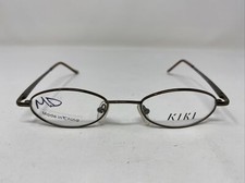 Kiki Eyeglasses Frame K-052 COP 44-19-125 Copper/Brown Full Rim Metal LF53