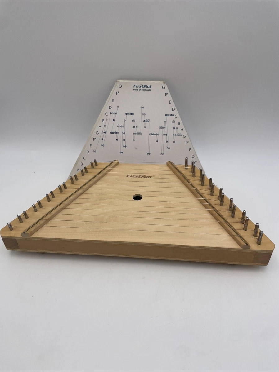First Act Lap Harp W/ Song Cards Restring Guide Evolution