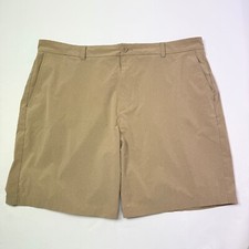 Vineyard Vines Performance Breaker Shorts Mens 40 Golf Stretch Khaki Lightweight