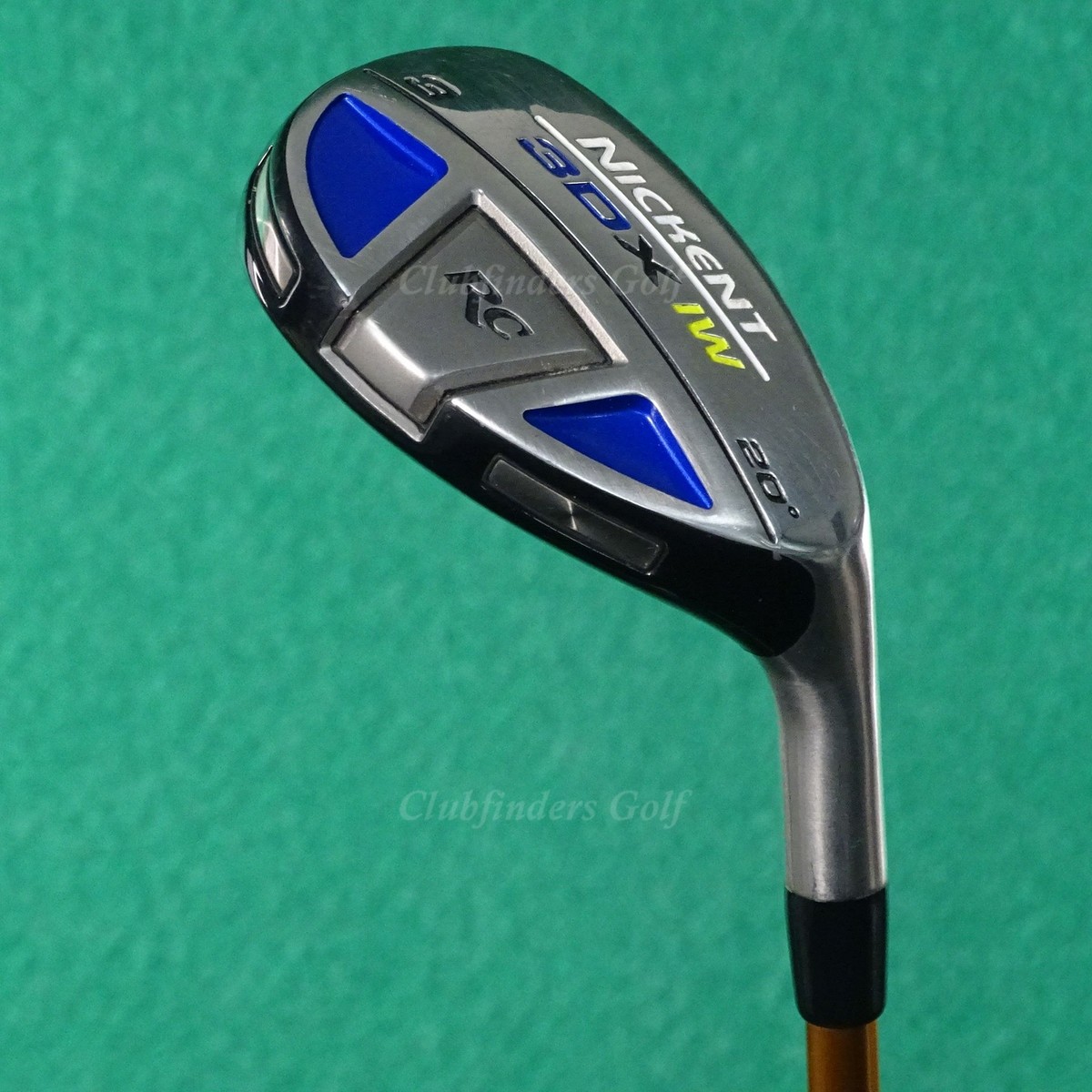 Nickent 3DX IW 20° 3 Hybrid Regular Graphite Shaft + Head Cover Nickent 3DX IW 20° 3 Hybrid Regular Graphite Shaft + Head Cover