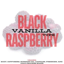 Black Raspberry Vanilla Fragrance Oil Scented Burning Oil For Body Candle Soap