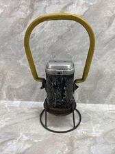 Antique JUSTRITE Electric Lantern - Twin Bulbs - Mancave Item