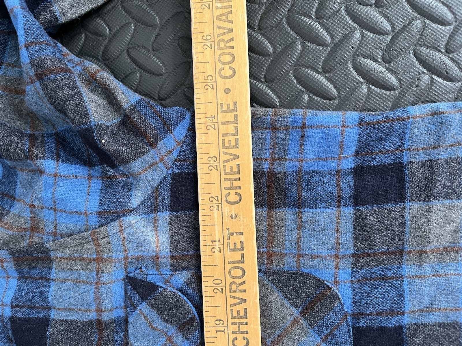 Vintage Pendleton 100% Virgin Wool Loop Collar Fl… - image 9