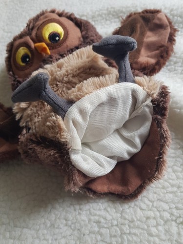 IKEA VANDRING Uggla Eule Handpuppe Kuscheltier Stofftier Plüschtier Kinder - Bild 4 von 7