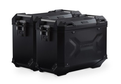 SW-Motech TRAX ADV Alukoffer-System Schwarz 45/45l  passt für KTM 990 SM/SM-T...