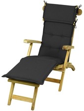 Auflage für Deckchair 189x44cm Liegestuhl Sonnenbank Gartenauflage Gartenpolster