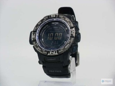 CASIO PRW-3500Y Pro Trek Men's Solar Digital Watch Resin/Stainless