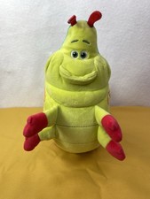 Disney Store Pixar A Bug's Life HEIMLICH Caterpillar 12" Plush Worm Stuffed