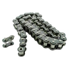 #40 ROLLER CHAIN X 3 FEET + FREE CONNECTING LINK + SAME DAY EXPEDITED SHIPPING