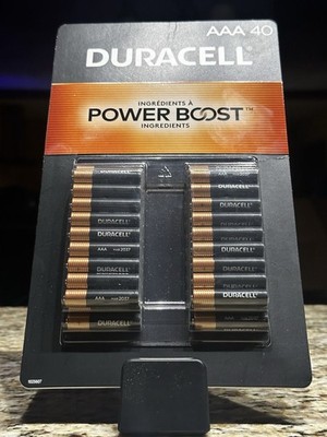 Duracell Power Boost AAA Batteries Pack of 40