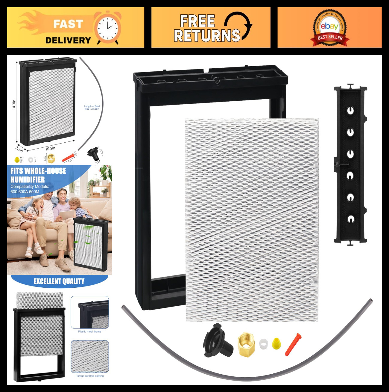 Filter Maintenance Kit For Whole Home Models 600, 600a, 600m - Model