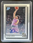 2025-26 Panini Donruss Karim Lopez Auto Autograph Rookie RC #/99
