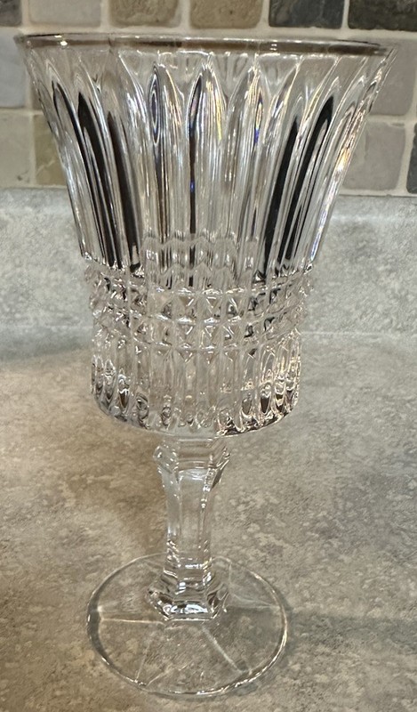 Vintage Fostoria Aspen Water Goblet 7 Inches 8 Ounces