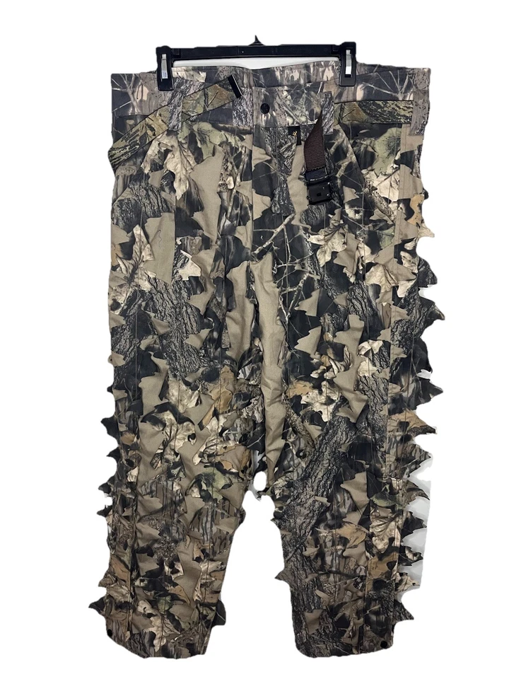 Browning Gore-Tex Camouflage Pants Ghillie Suit Green Camo Men’s Large Hunting - Image 2 of 4