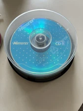 Memorex cool colors CD-R 48x700MB discs. Lot of 18 discs