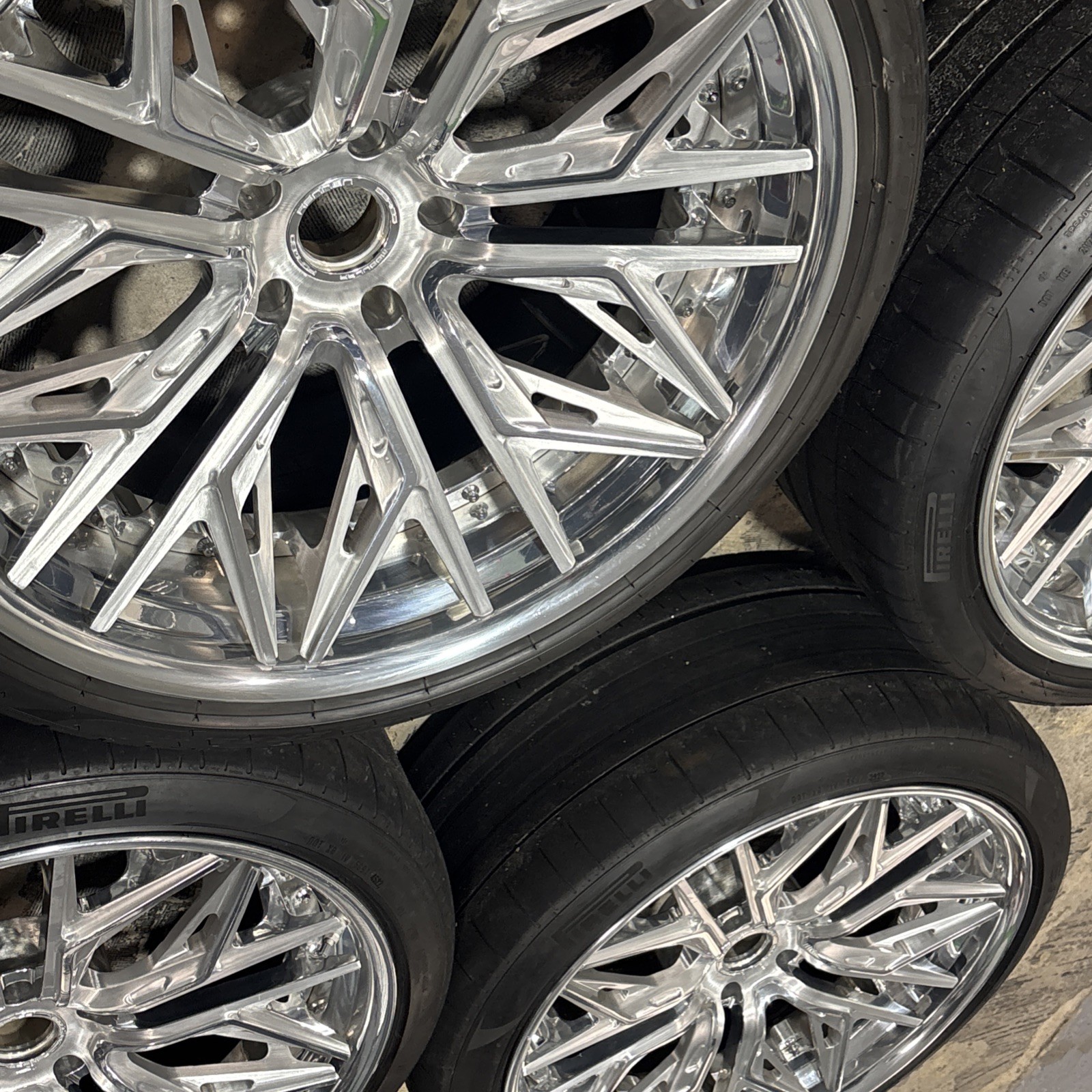4x 23” Forged Wheels Rims 2-3 Piece for Lamborghini Aventador Huracan Urus 