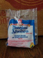 NEW 1994 McDonalds Happy Meal Disneyland Adventures Mickey on Space Mountain