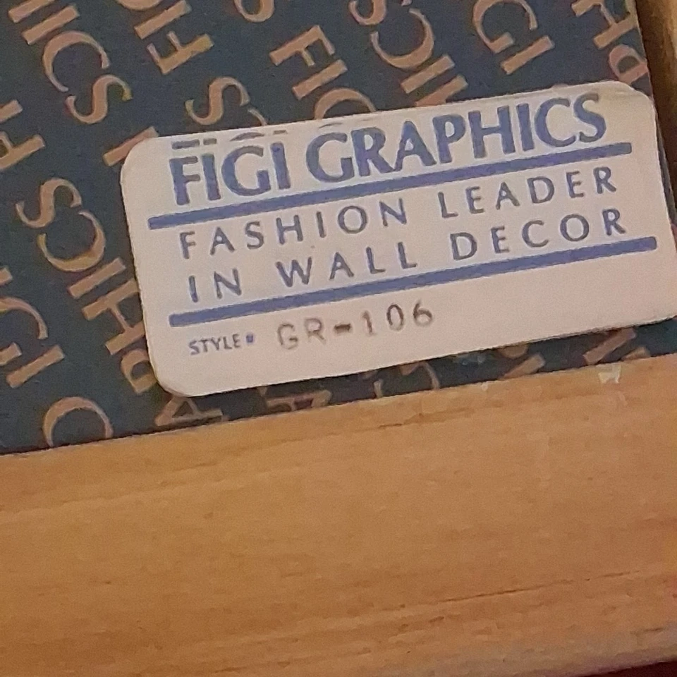 "Bread Maker" Por: R.C. Arte para colgar en pared con estampado enmarcado firmado por Gorman Foto 4 de 4