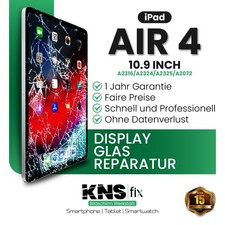 iPad Air 4 10.9" Display Frontglas Reparatur Glas Tausch✅ 24 Stunden!