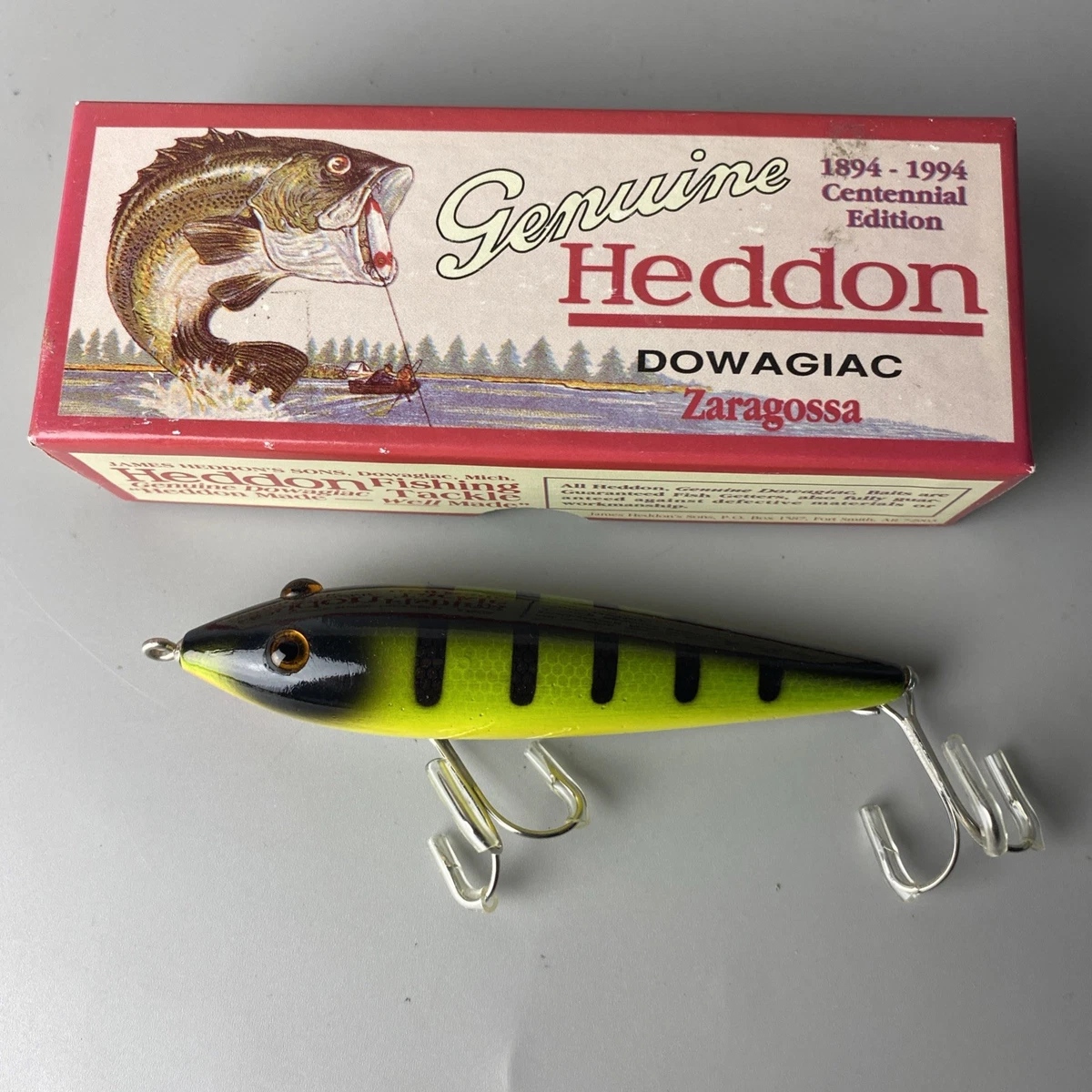 Heddon Wooden Vintage Fishing Lures with Original Box for sale | eBay