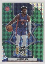 2021-22 Panini Mosaic Green Mosaic Prizm Saddiq Bey #150 0j7y