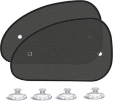 2026 New Upgrade Car Window Shades for Side Window 25"X15" 2 Pack ,Car Window Sh