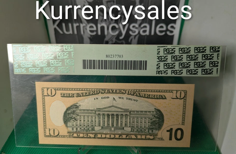 2006 - Low Serial # - $10 Federal Reserve Note - 64PPQ - Gem New SN 00000649 - Image 2 of 2