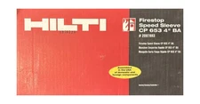HILTI 2097883 Firestop Speed Sleeve CP 653 4" Aluminum Firestop Electronic Wire