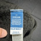 Old Navy Women's Gray Knit Textured Stretch Neck Warmer Scarf One Size — photo 3