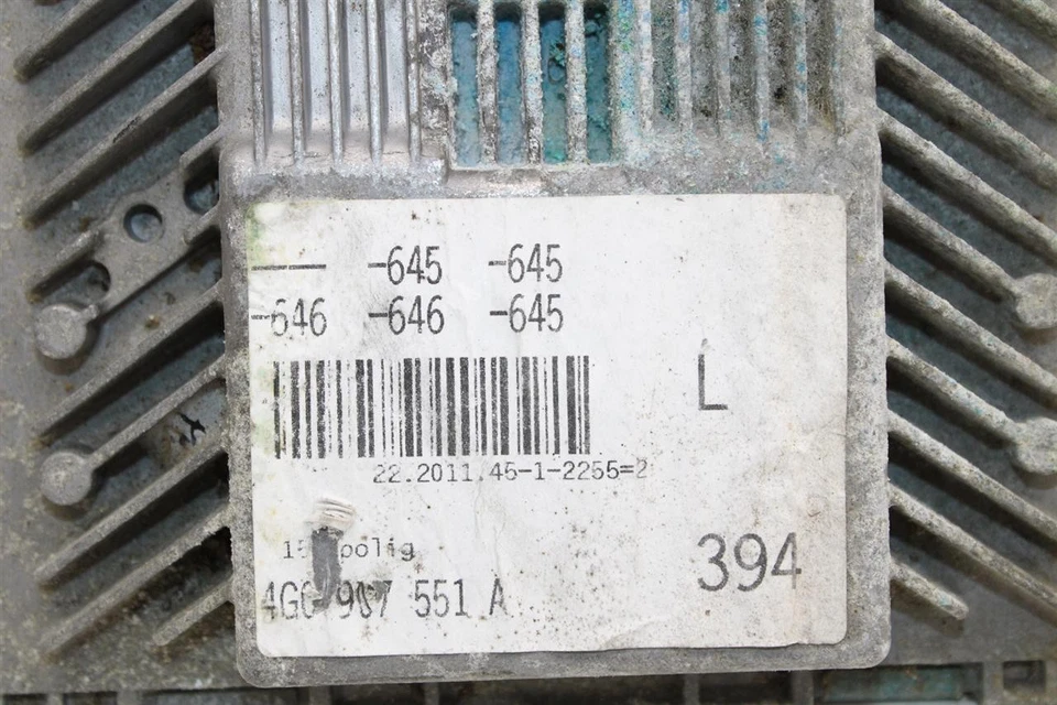 ORDENADOR ECU ECM AUDI A6 A7 2012 12 4G0907551A 1401441 Foto 2 de 4