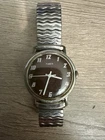 Vintage Timex Mercury Brown Dial Manual Wind Wristwatch