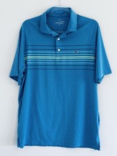 Vineyard Vines Men's Polo Size Medium Golf Performance Short Sleeve Shirt