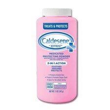 Caldesene Medicated Protecting Body Powder with Zinc Oxide, Talc Free, 5 Oz