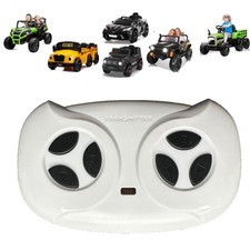 JR1602 FCC 2.4G Bluetooth Remote Control for 12V Ride On White