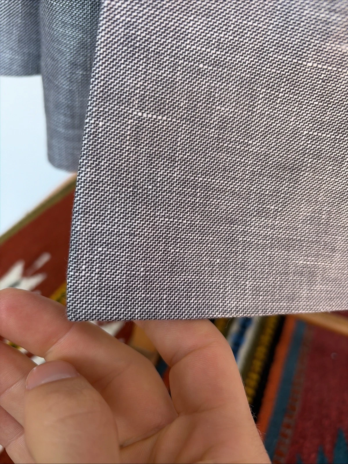 Charles Tyrwhitt (42R) Linen & Cotton Summer Jacket Sport Coat Blazer Slim Fit image 11