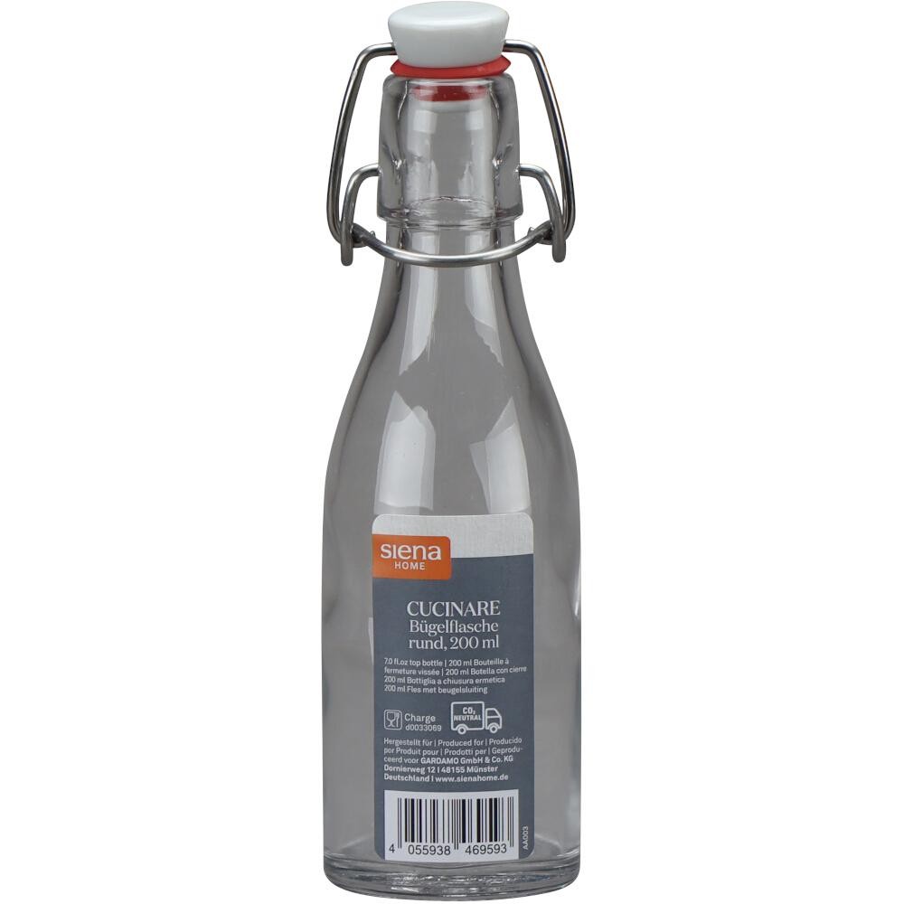 SIENA HOME Bügelflasche ''Cucinare'' 200 ml rund