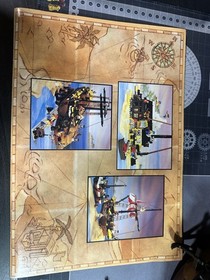 Pirate ship LEGO black seas barracuda 6285 100% box And Instructions