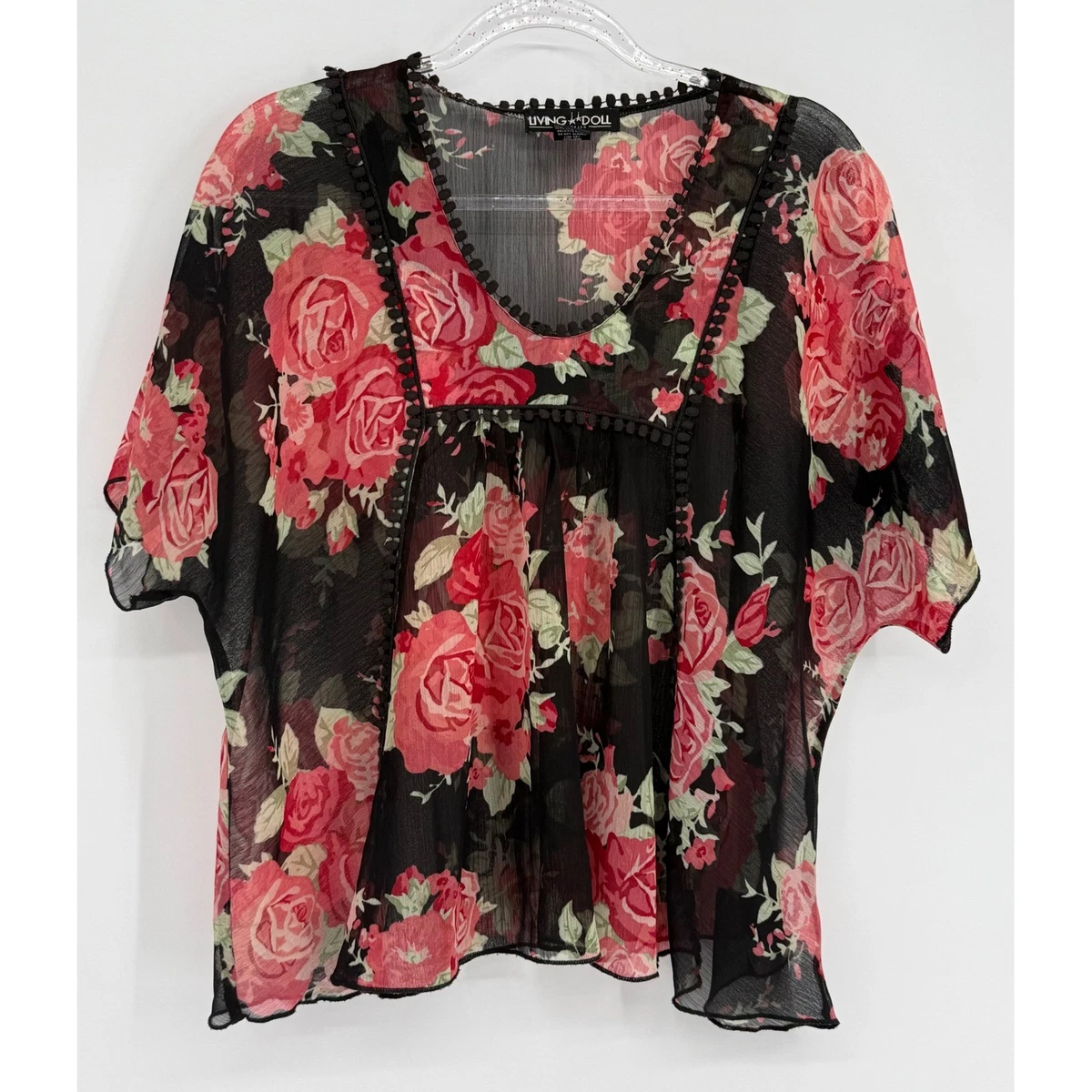 Living Doll Floral Tops for Women for sale | eBay