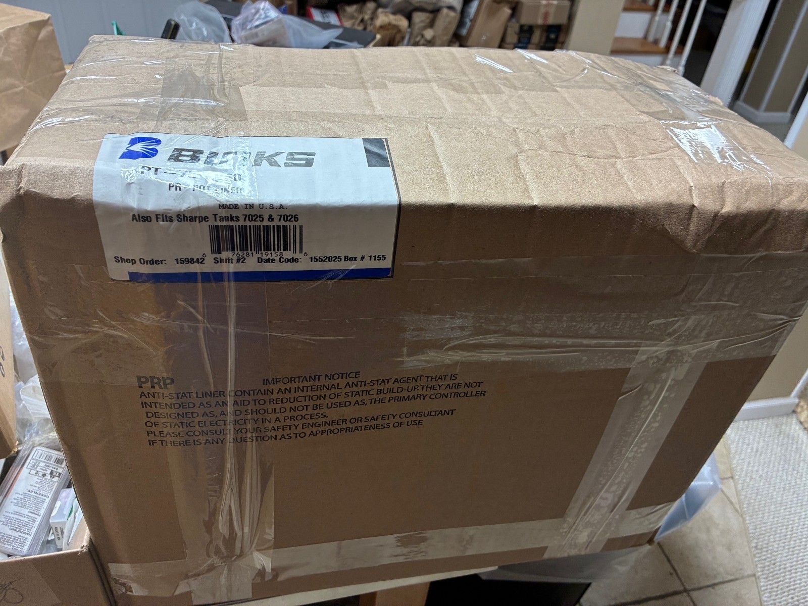 Case of 60, Genuine BINKS PT-78-K60, Disposable 2.8 Gallon Paint Tank Liners