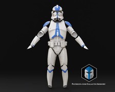 Phase 2 Clone Trooper Armor (No Helmet) - Galactic Armory - DIY
