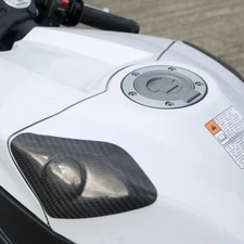 R&G FUEL TANK GUARDS FOR YAMAHA YZF-R1 2009 > 2014 GLOSS CARBON PAIR TS0006CG