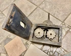 Antique Threshing Machine Bushel Grain Counter, Folk Art, Unusual