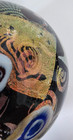 Peter Vanderlaan Artist Glass Large Paperweight Multi-Color Dichroic 4.5" 2002 — photo 10