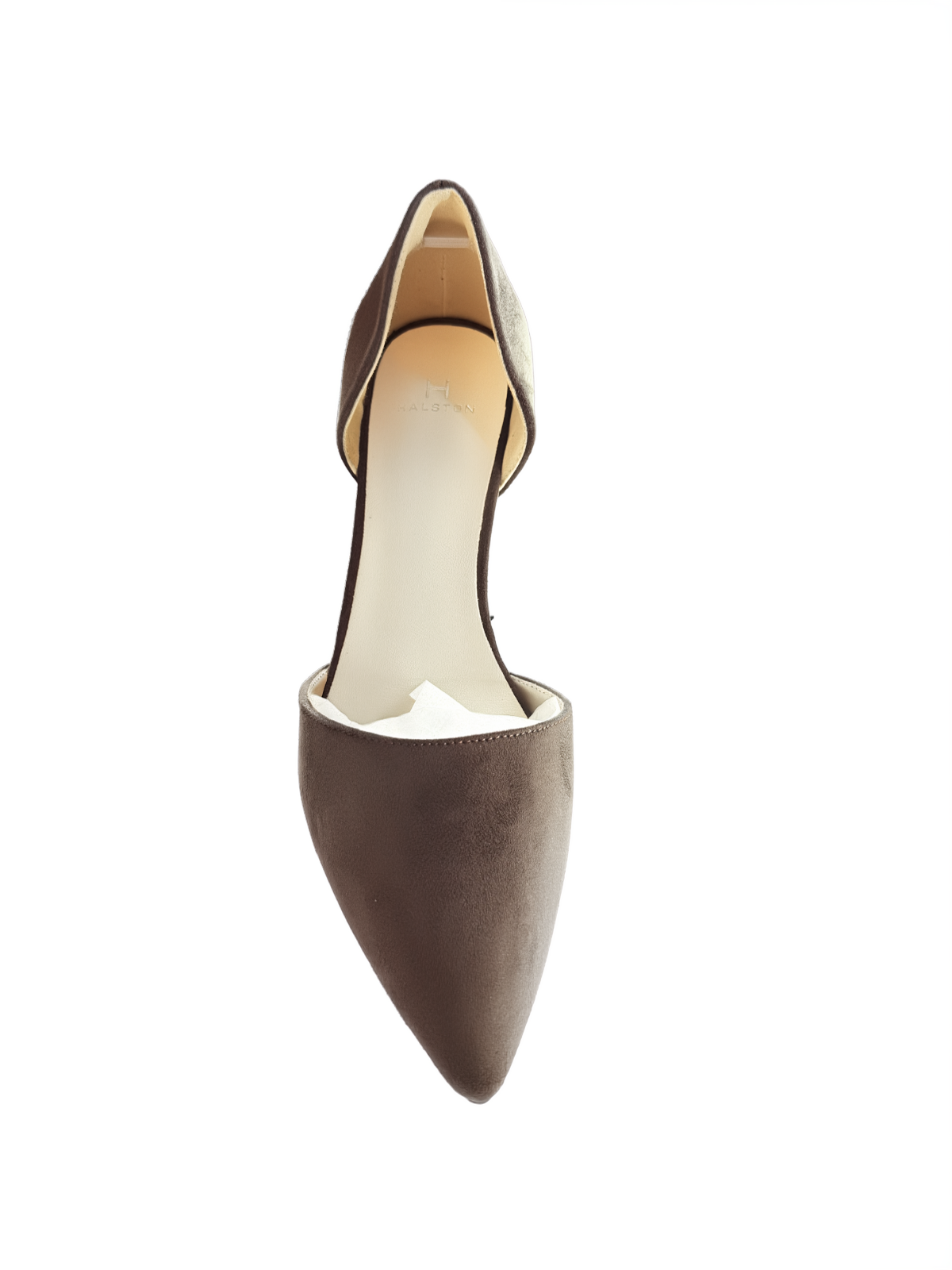 HALSTON Bali d'Orsay Brown Pump Women's Size 9