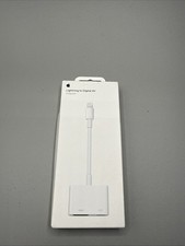 Genuine Sealed New Apple Lightning Digital AV Adapter MW2P3AM/A A1438 HDMI White