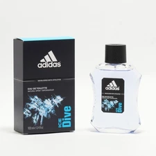Adidas Ice Dive For Men EDT 3.4 oz New In Box