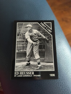 ED HEUSSER 1993 CONLON COLLECTION THE SPORTING NEWS FIRST CARD #970