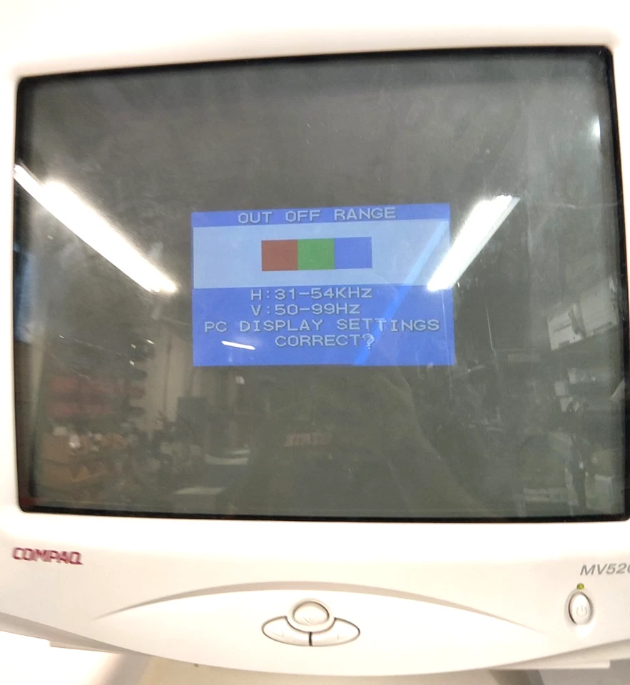 Compaq 15" MV520 1024x768 VGA CRT Monitor - Image 3 of 3