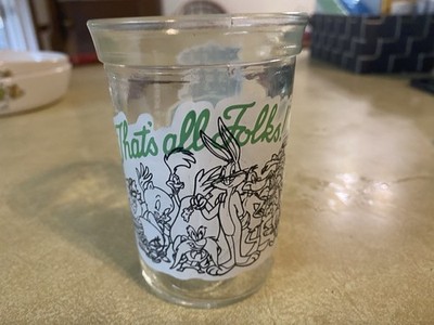 Welch's Vintage 1994 Looney Tunes Jelly Jar Glasses