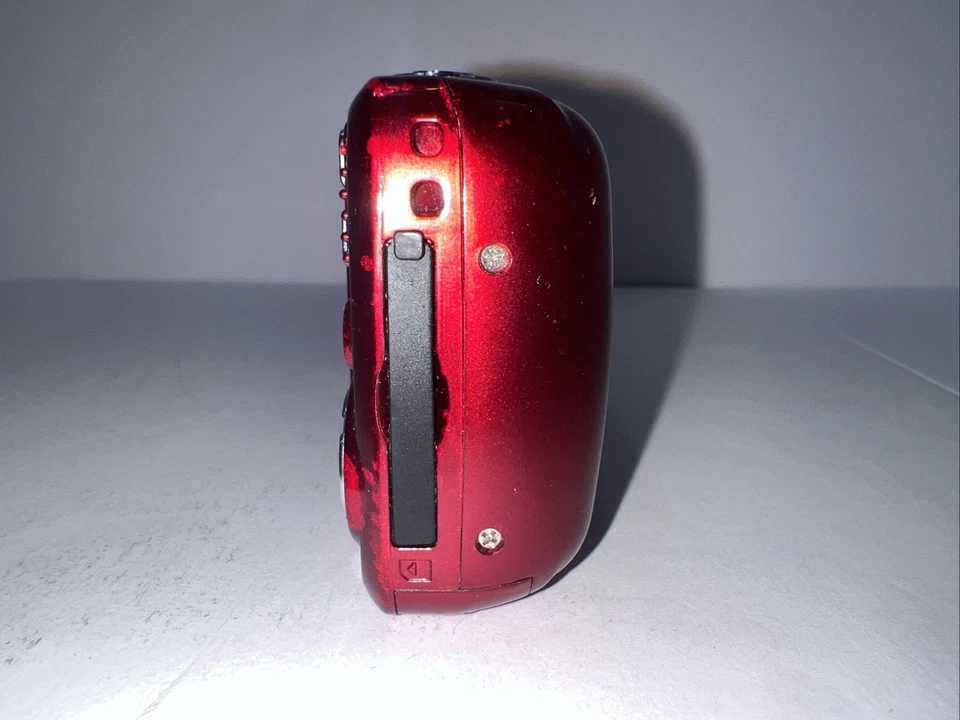 Vivitar ViviCam T324N Digital Camera  Red 3X Optical Zoom 12.1 Mega Pixels Works - Image 4 of 4